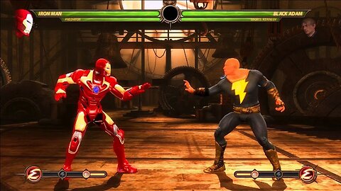 Iron Man And Predator Vs Black Adam - Mortal Kombat 9 Mod