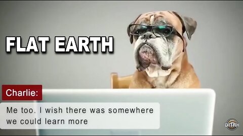 Dogs LOVE the Flat Earth Clock App