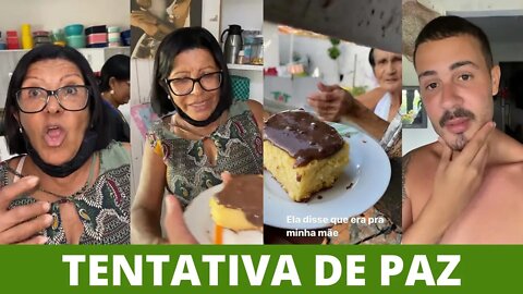 MADALENA Quer Fazer AS PAZES COM MARIA Com UM PEDAÇO DE BOLO PRA ELA MAS CARLINHOS PROVA ANTES