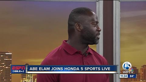 Abe Elam joins Honda Five Sports Live to discuss Team Elam Charity Weekend