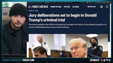Trump Jury Get VEILED THREATS As Deliberations Begin, Secret Service PREAPARING JAIL, Biden In PANIC