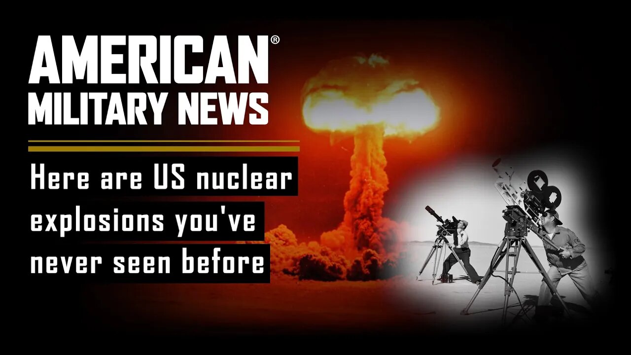 Here are US nuclear explosions you've never seen before