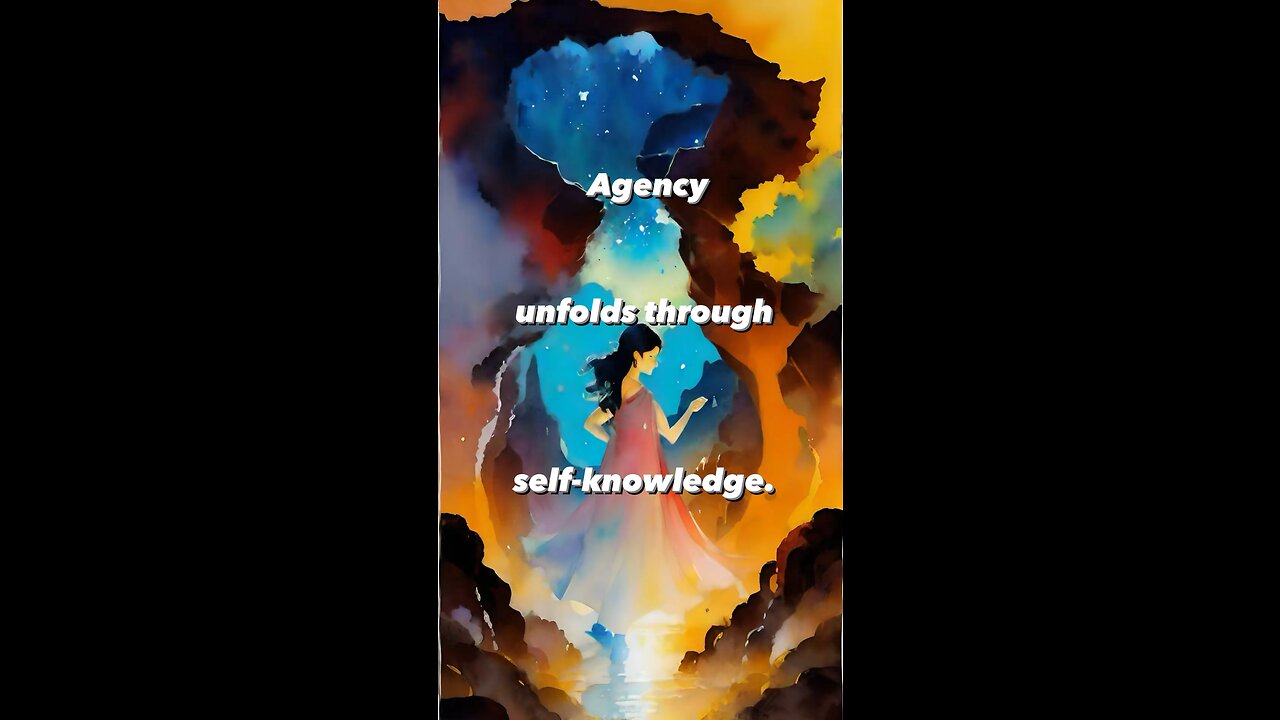 Agency in chaos #agency #selfknowledge #selfawareness #success #power #musings #tarotary