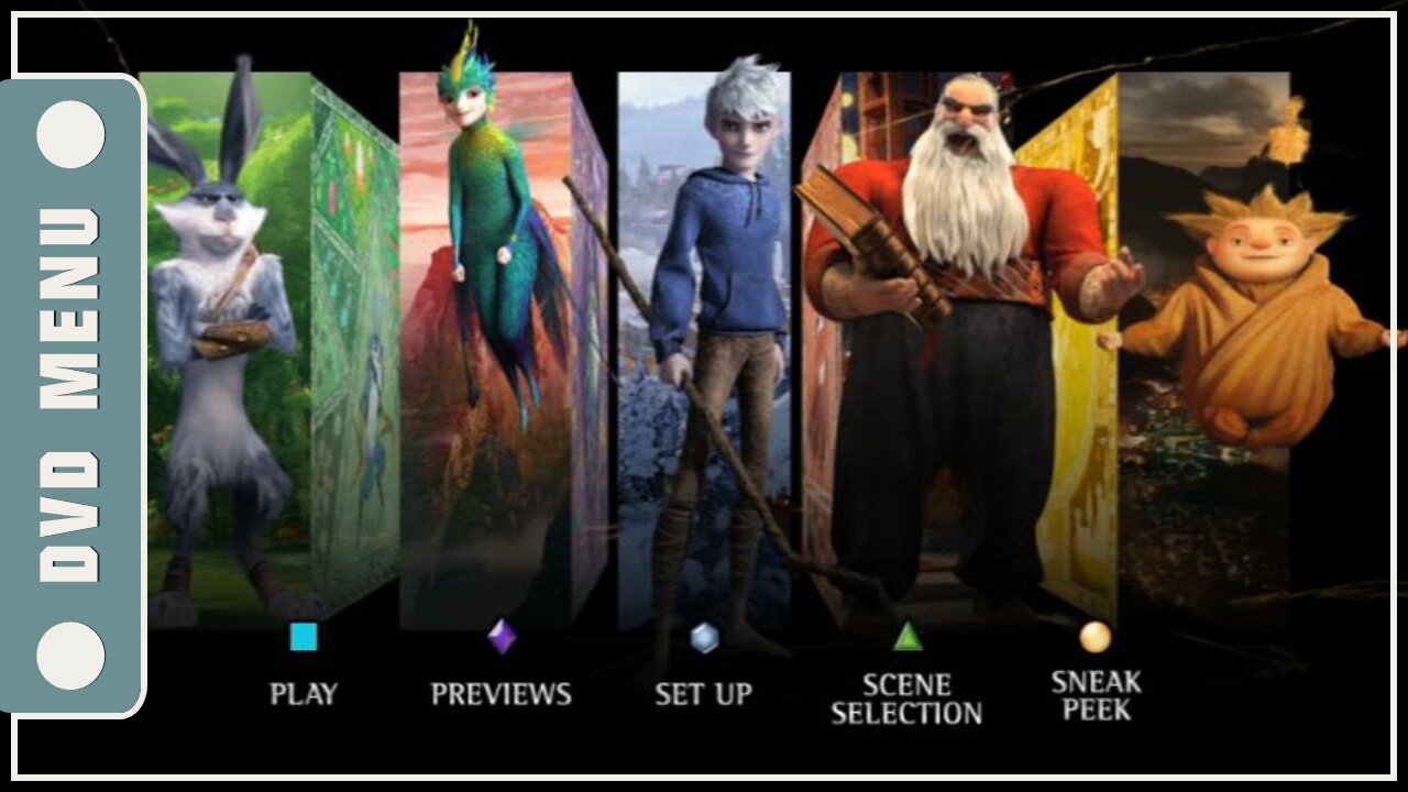 Rise of the Guardians - DVD Menu