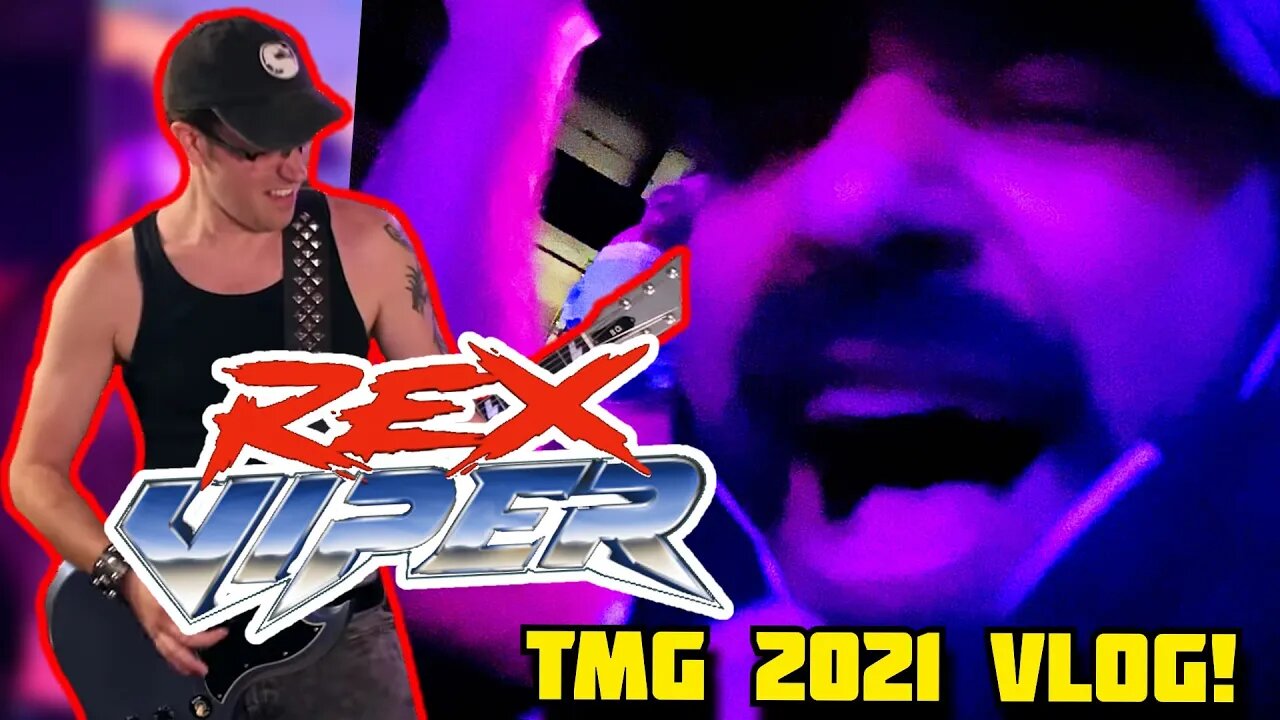 I Saw Rex Viper LIVE! at TooManyGames! - TMG 2021 VLOG | 8-Bit Eric