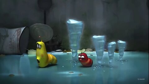 Larva Cartoon for Kids Animation Episode 7 : Ice Road #viral #animation #cartoon #rumble