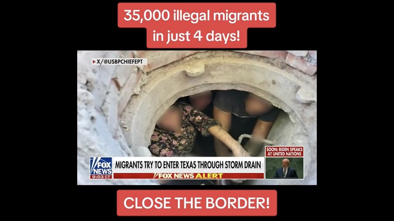 35,000 Illegal Migrants Cross the Border in 4 Days!