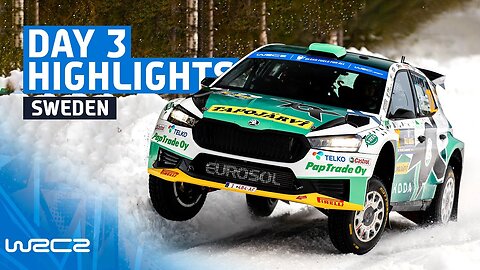 WRC2 Day 3 Highlights | WRC Rally Sweden 2023