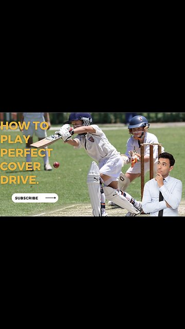 How to play perfect cover drive short in cricket sports
