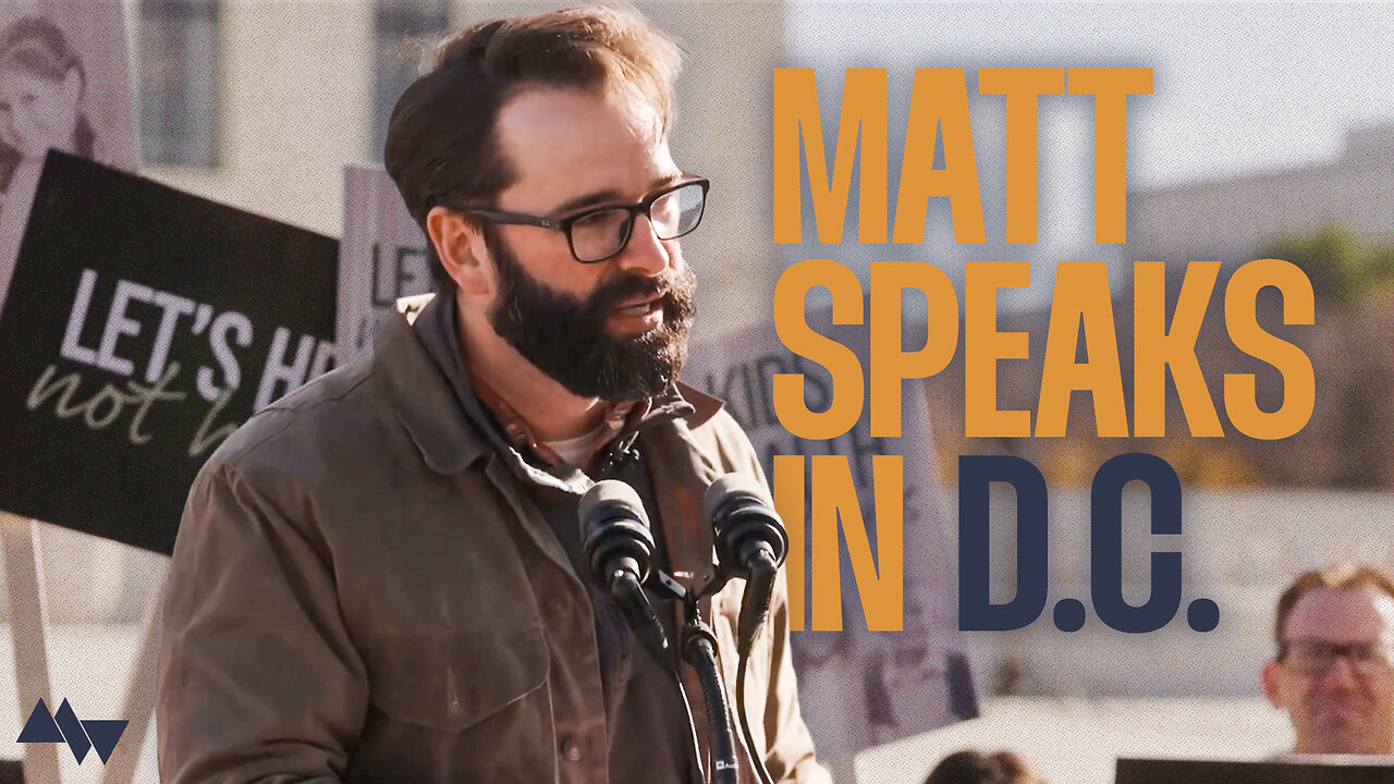 Matt Walsh Speaks In Front Of The Supreme Court Before Historic Hearing | Ep. 1498