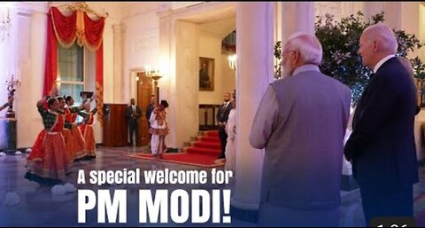 PM Modi's welcome at the White House