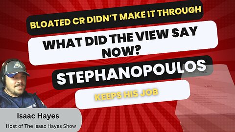 Bloated CR Failed | What Did The View Say Now? | Who Kept Their Job At ABC| Isaac Hayes