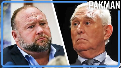 Alex Jones Sent Non-Consensual Nude Pics of His Wife to Roger Stone