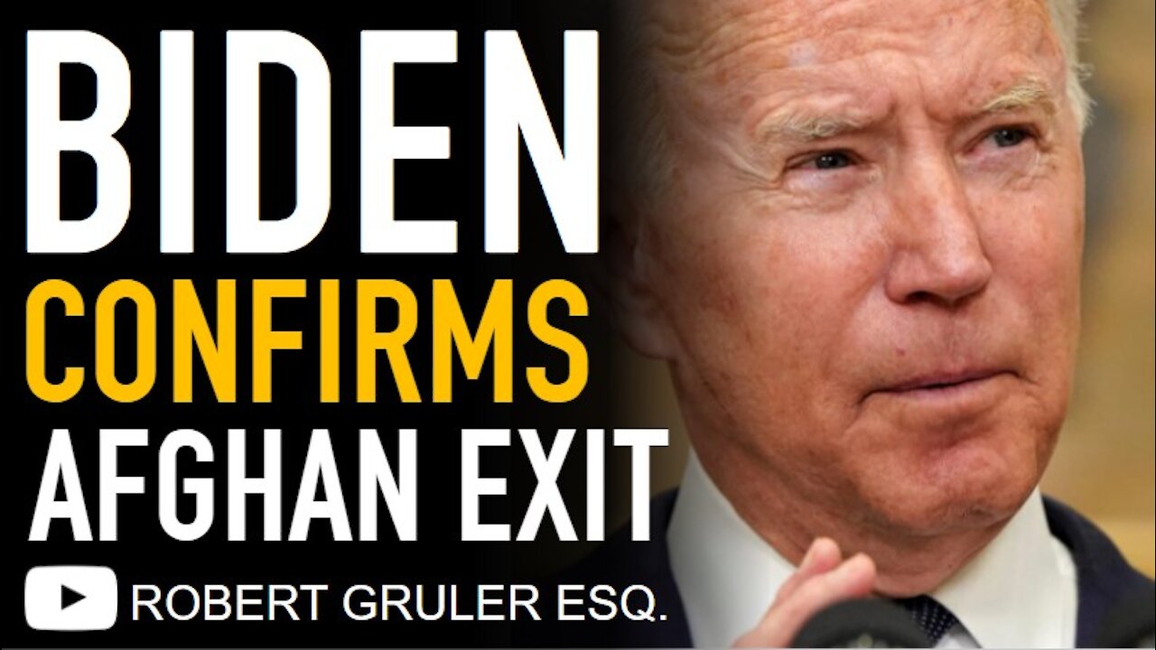 Biden Confirms Afghan Exit by August 31 and Jen Psaki Responds