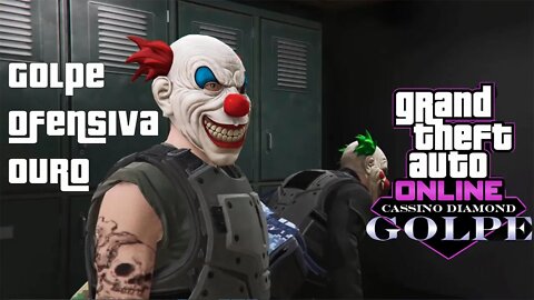 Golpe casino ofensiva ouro melhores dicas para passar | GTA 5 | Grand Theft Auto V online