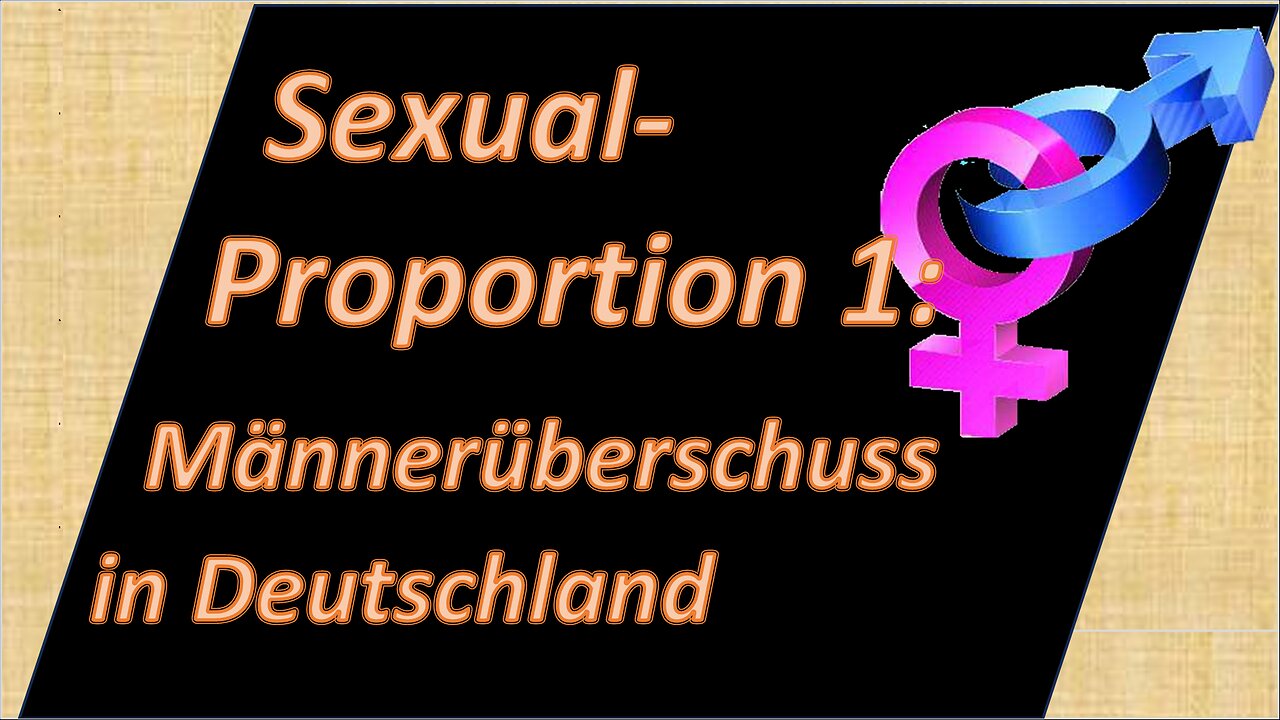 Männerüberschuss: Die Sexualproportion