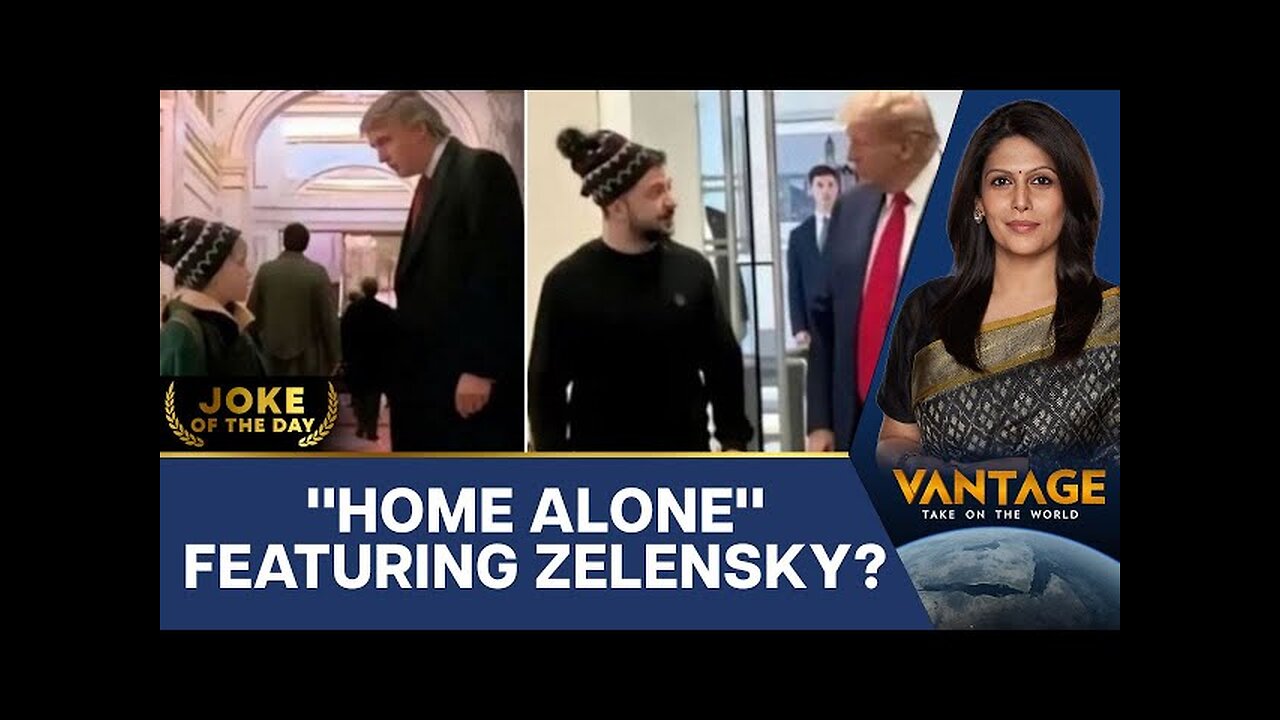 Trump’s Iconic Home Alone Scene Gets a Zelensky Makeover! | Vantage with Palki Sharma