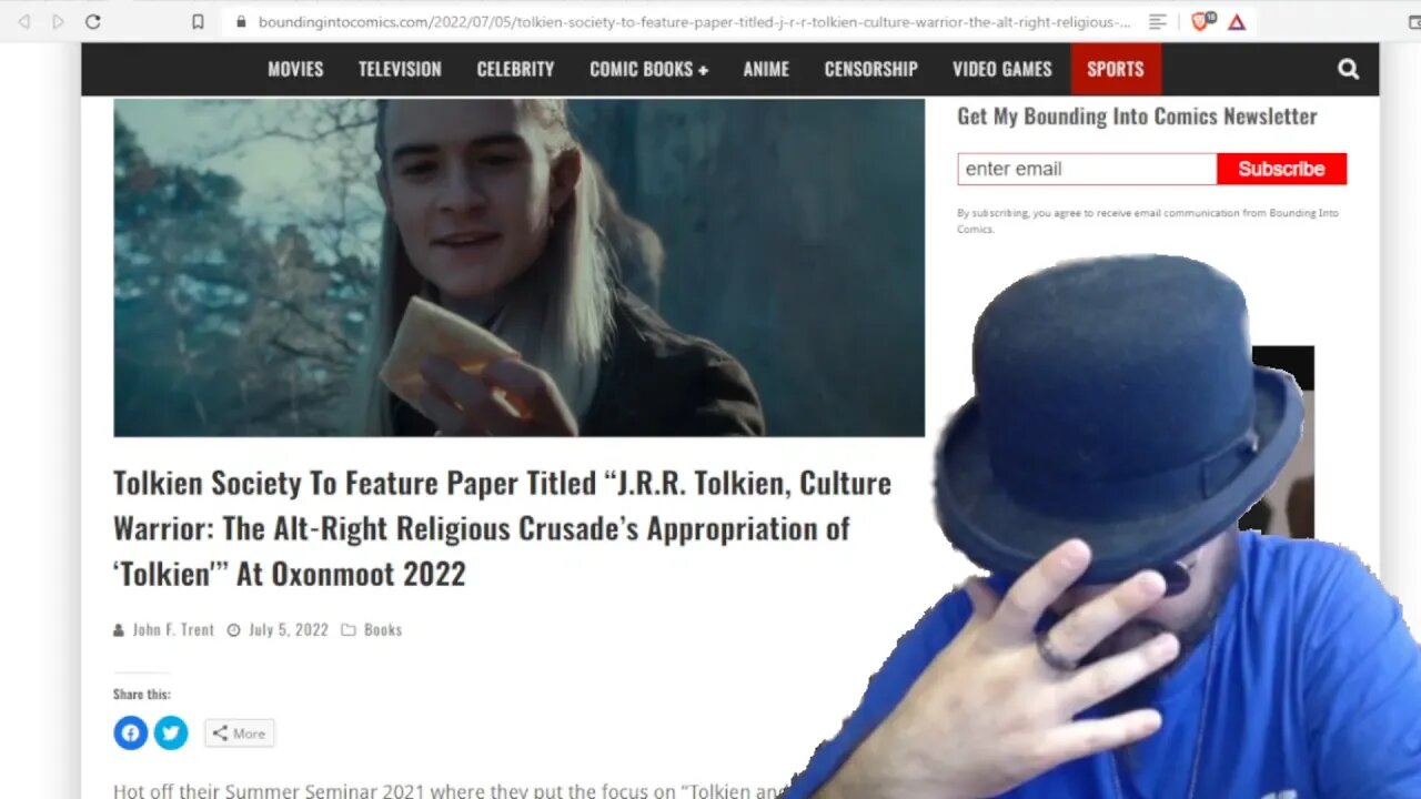 Tolkien Society Goes Woker! Will Present Deranged Rant On J.R.R. Tolkien As Culture Warrior