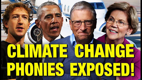 Loudest Climate Change Preachers Are Biggest Carbon Polluters EVER!