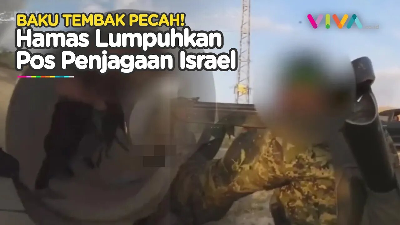 Perang Jarak Dekat, Hamas Bobol Pos Penjagaan Israel