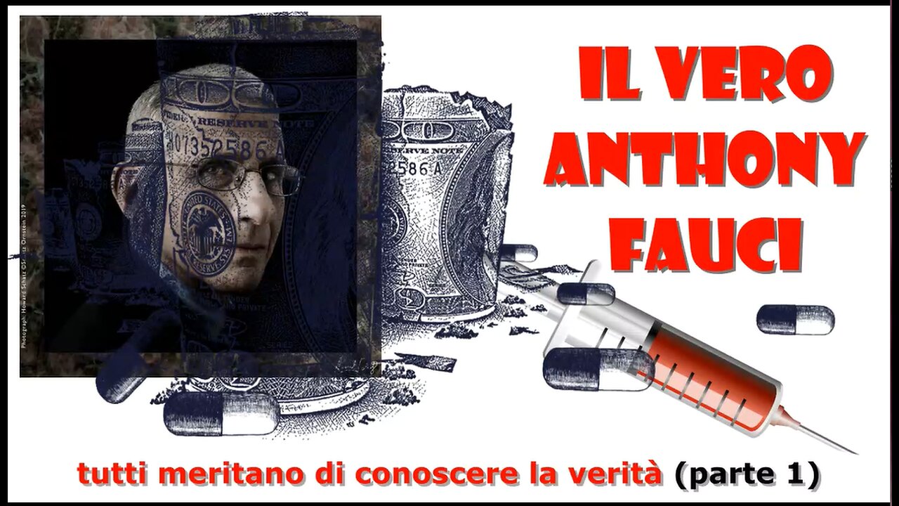 Il vero Anthony Fauci: tutti meritano di conoscere la verità (parte 1)