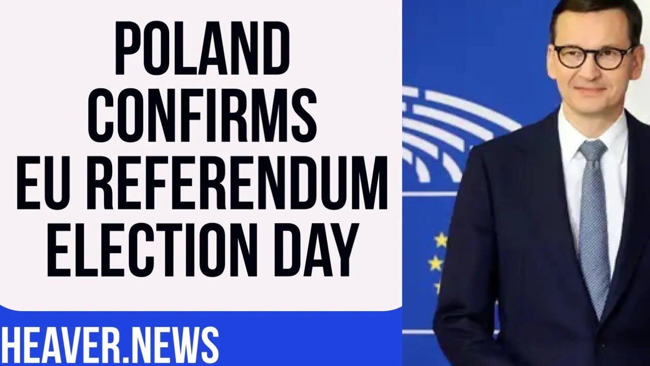 Poland CONFIRMS EU Referendum Vote