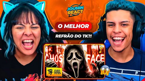 GHOSTFACE 🎵 (Pânico) || Assassino Silencioso || TK RAPS | [React em Casal] 🔥