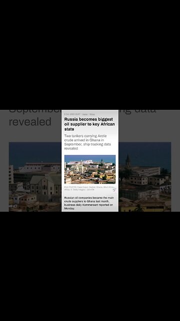 #Russia #Biggest #Oil #Supplier #Africa #African #Ghana