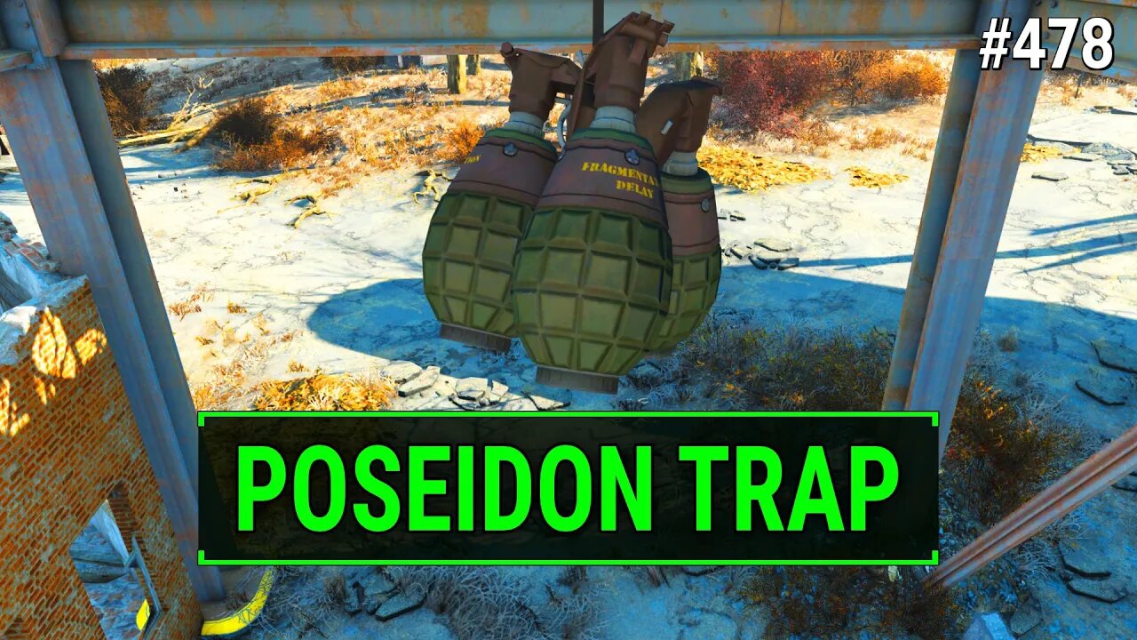 Fallout 4 Unmarked - Uncovering the Poseidon Booby Trap | Ep. 478