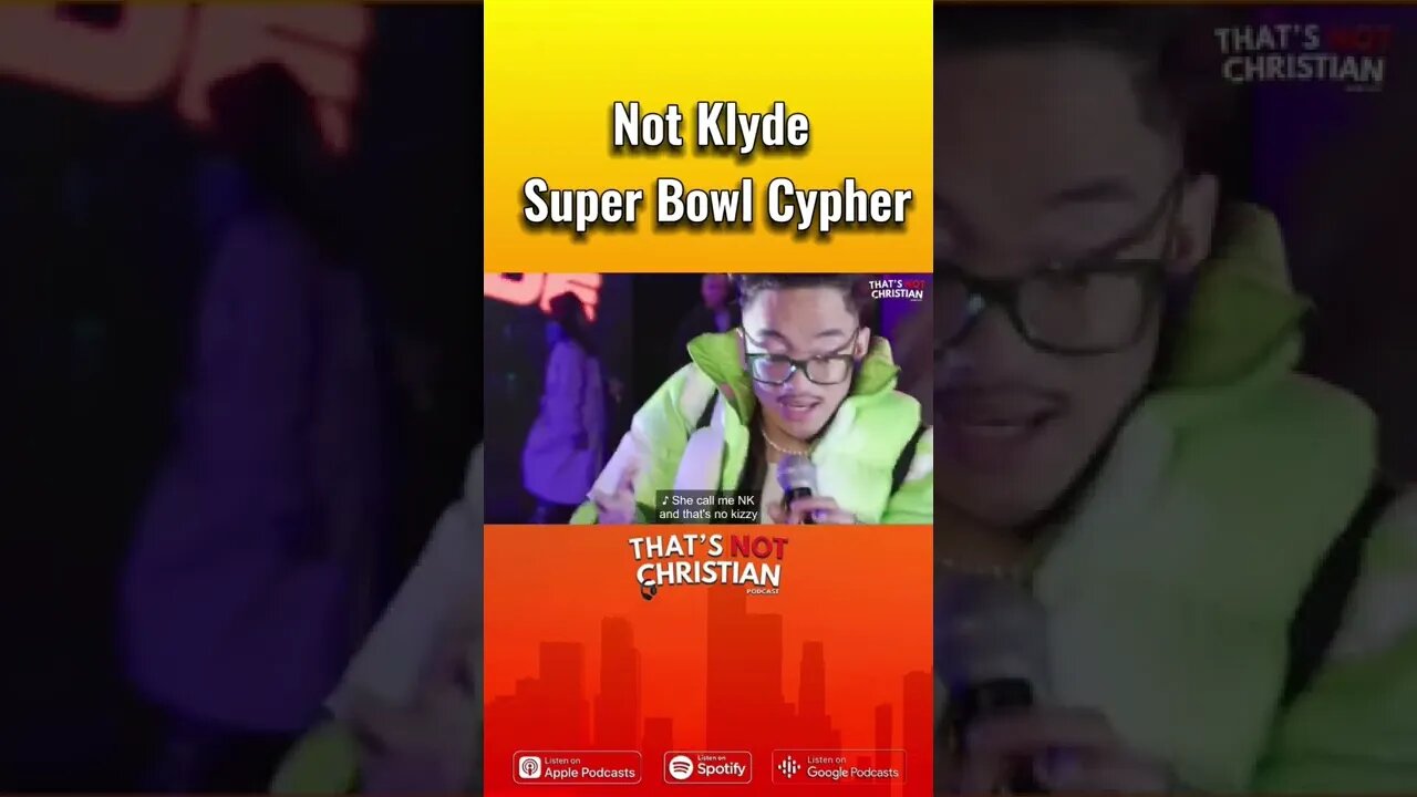 Not Klyde Super Bowl Cypher