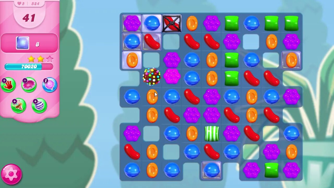 Candy Crush Saga Level 524