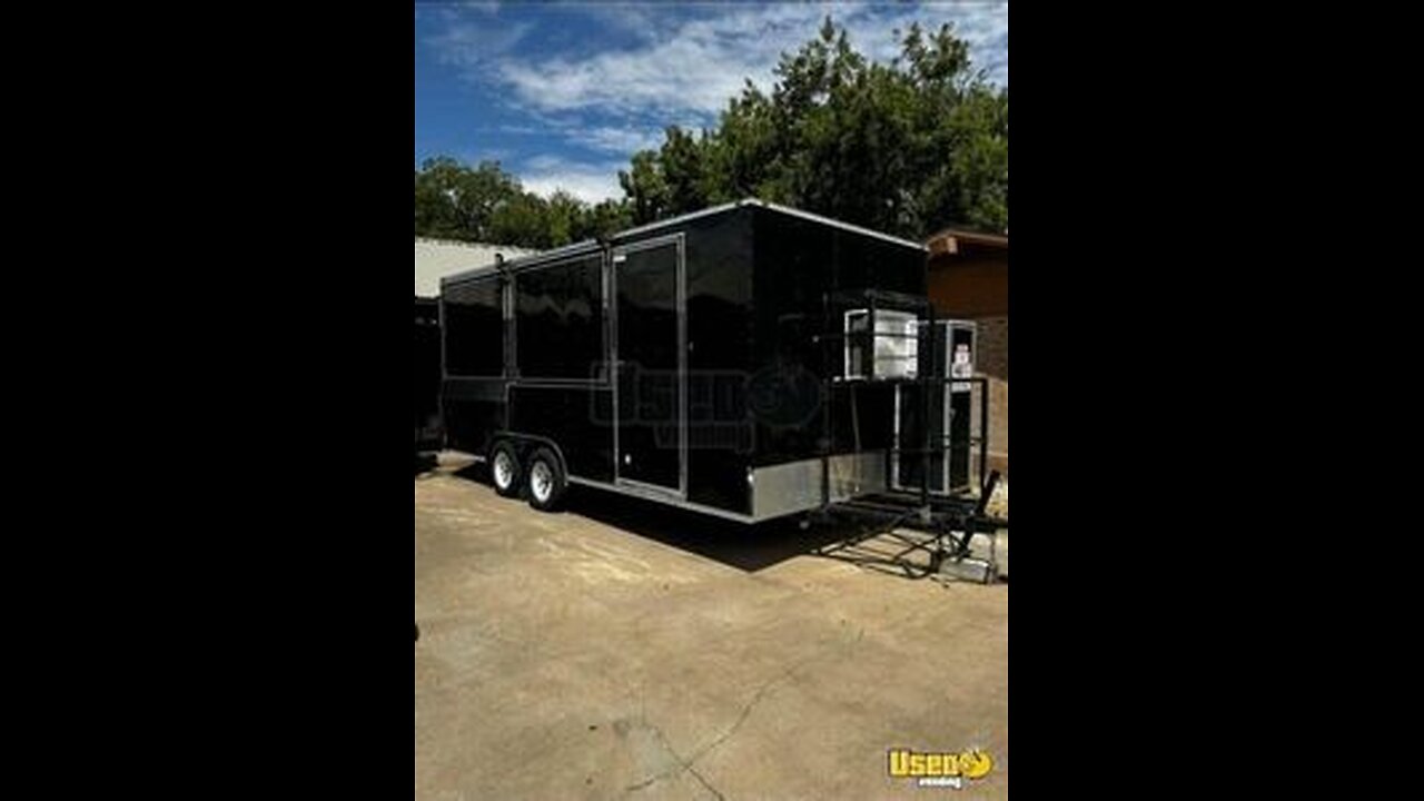 2020 8' x 18' Kitchen Food Concession Trailer with Pro-Fire Suppression for Sale in Texas