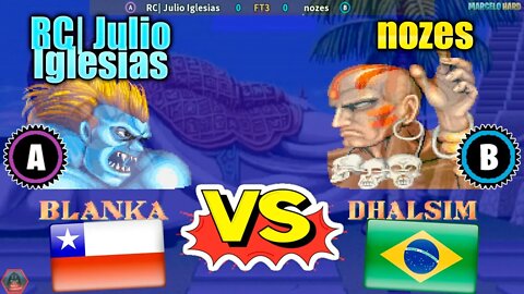 Street Fighter II': Champion Edition (RC| Julio Iglesias Vs. nozes) [Chile Vs. Brazil]