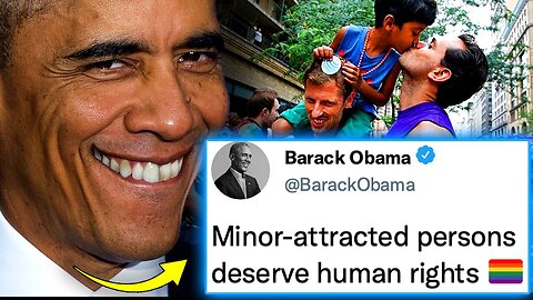 Barack Obama Says Pedophiles Deserve 'Same Rights' As 2SLGBTQI+