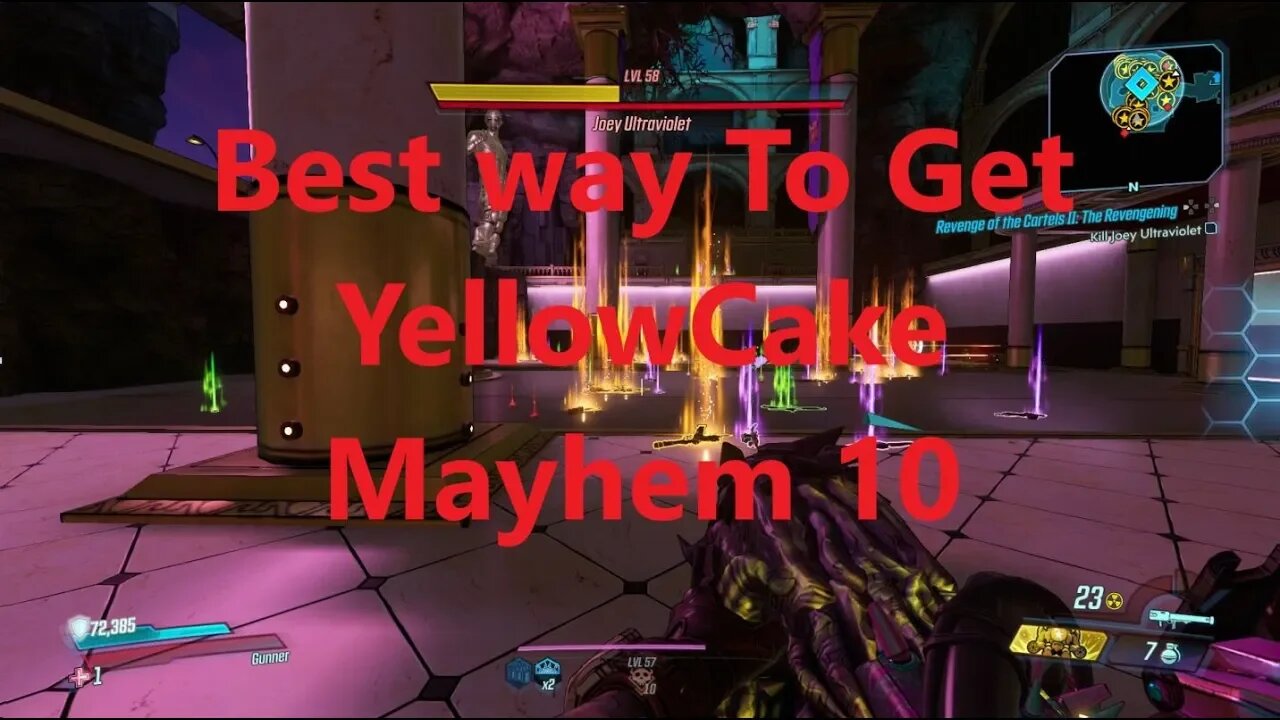 Best Way To Get A YellowCake On Mayhem 10!!! Borderlands 3