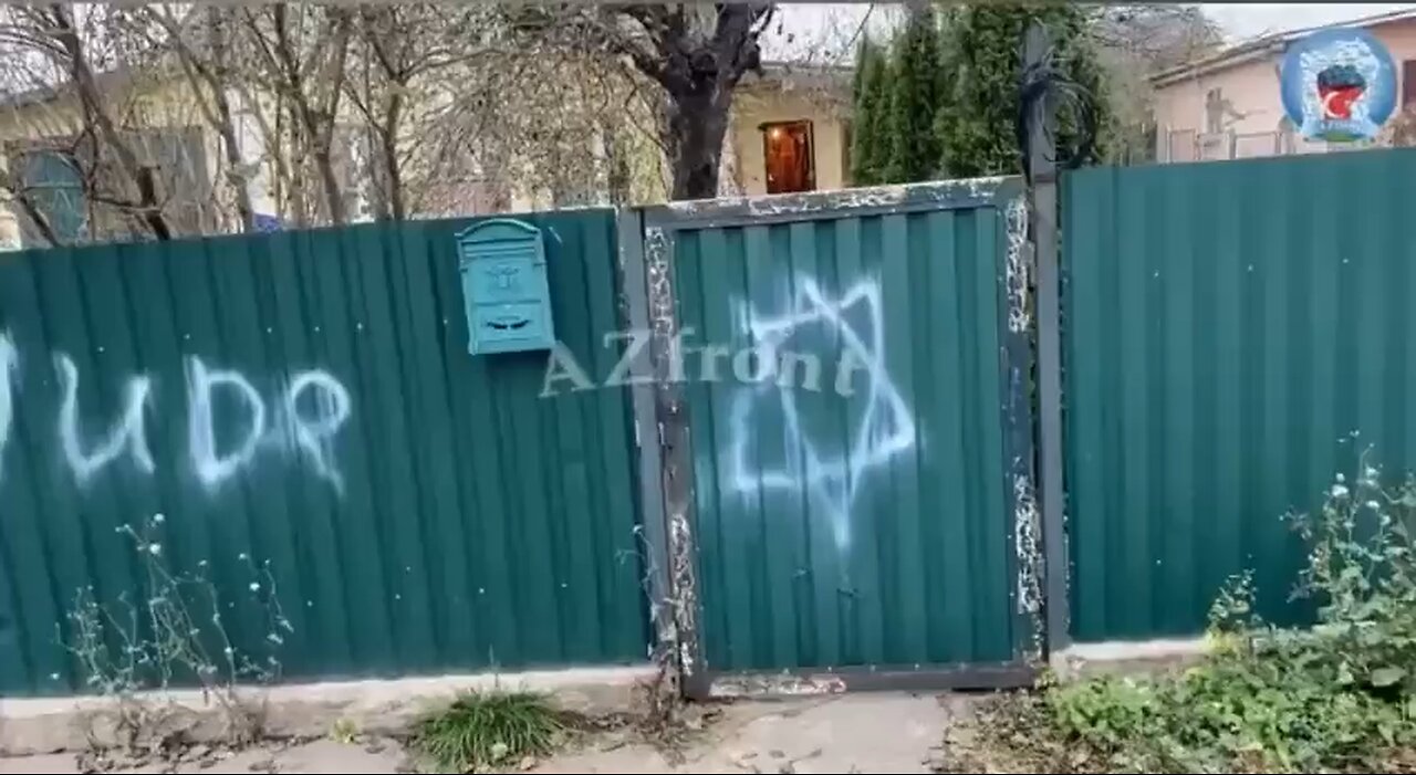 MARKING THE ZIONIST HOUSES IN MOSCOW