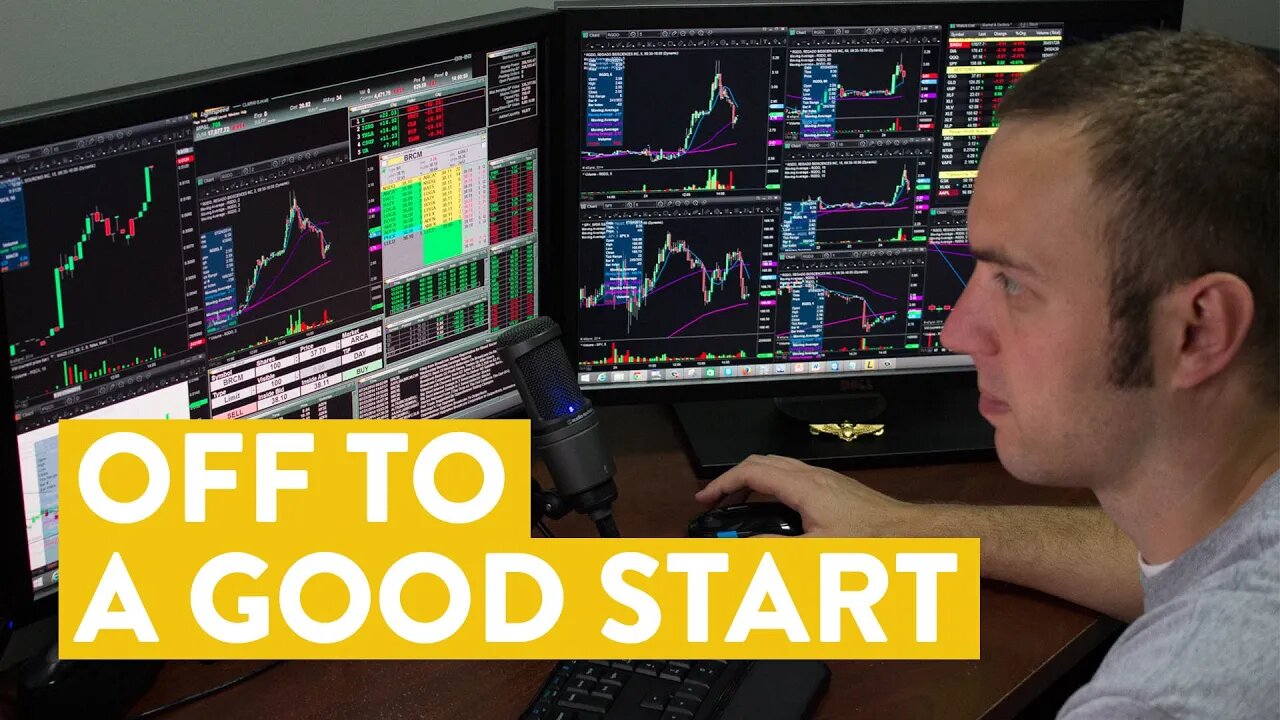 [LIVE] Day Trading | Off to a Good Start (and then…)