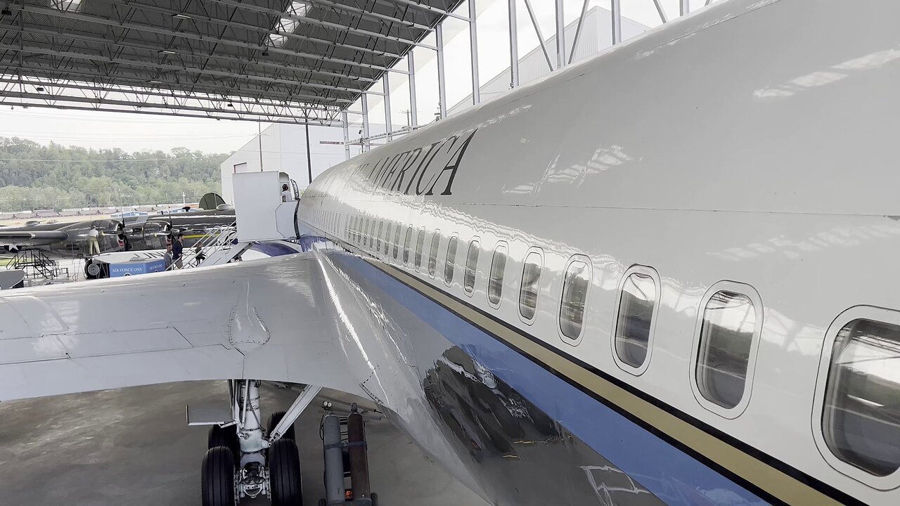 Air Force One - Museum of Flight - 4K