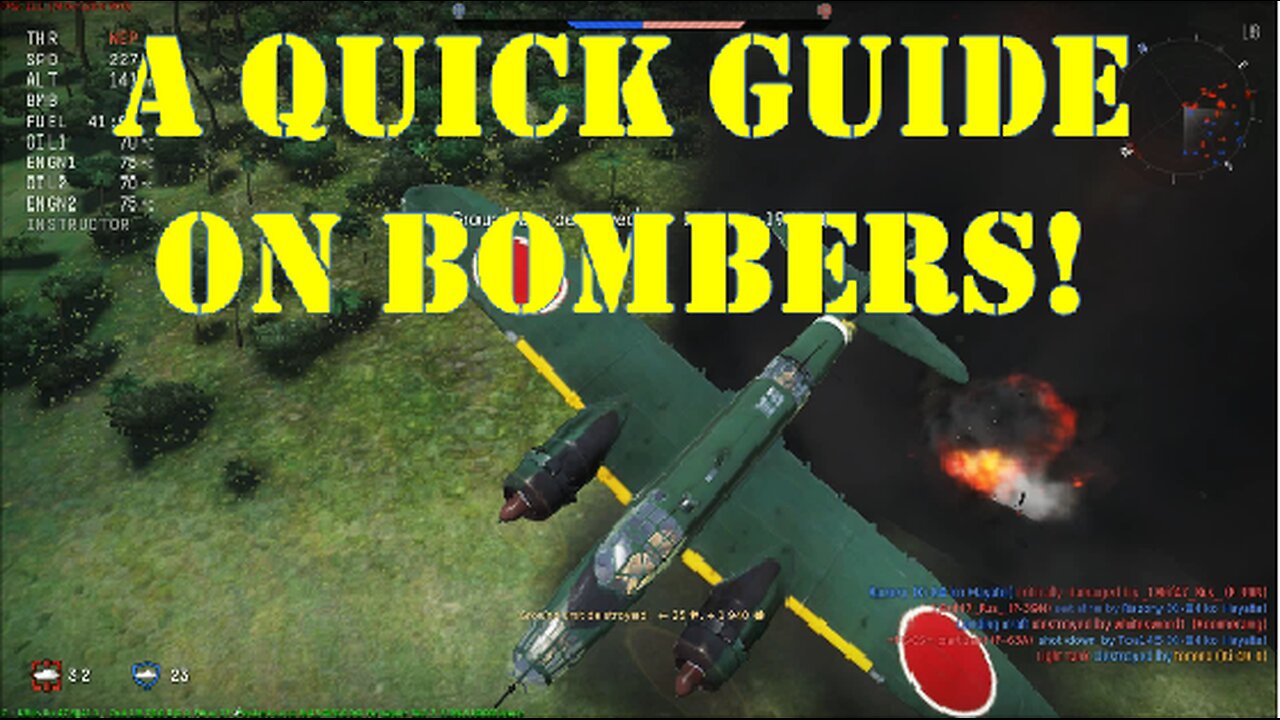 A basic guide to bombers and bombing in War Thunder!