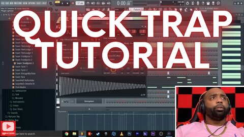 TRAP TUTORIAL TRAP BEAT FL