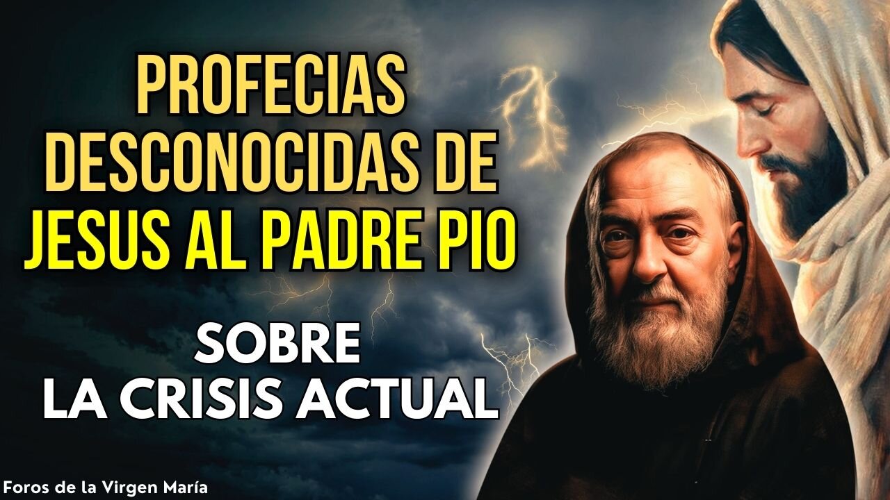 Revelaciones Desconocidas de Jesús al Padre Pío que Cambiarán tu Perspectiva sobre la Crisis Actual