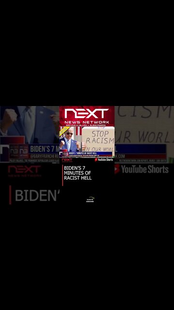BIDEN’S 7 MINUTES OF RACIST HELL #shorts