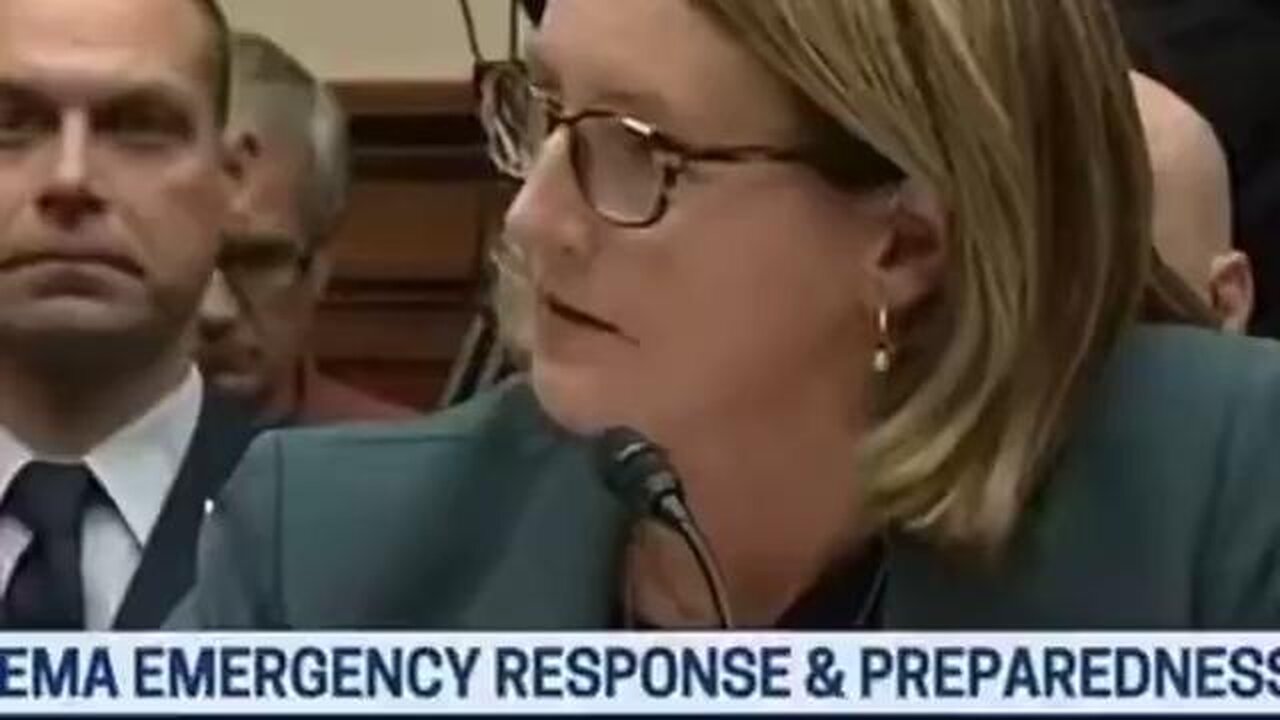 How has this not gone super viral yet? (FEMA boss confession)