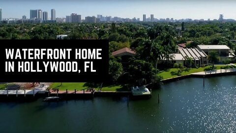 Hollywood Waterfront Home | 1151 S Southlake Dr, Hollywood, FL 33019