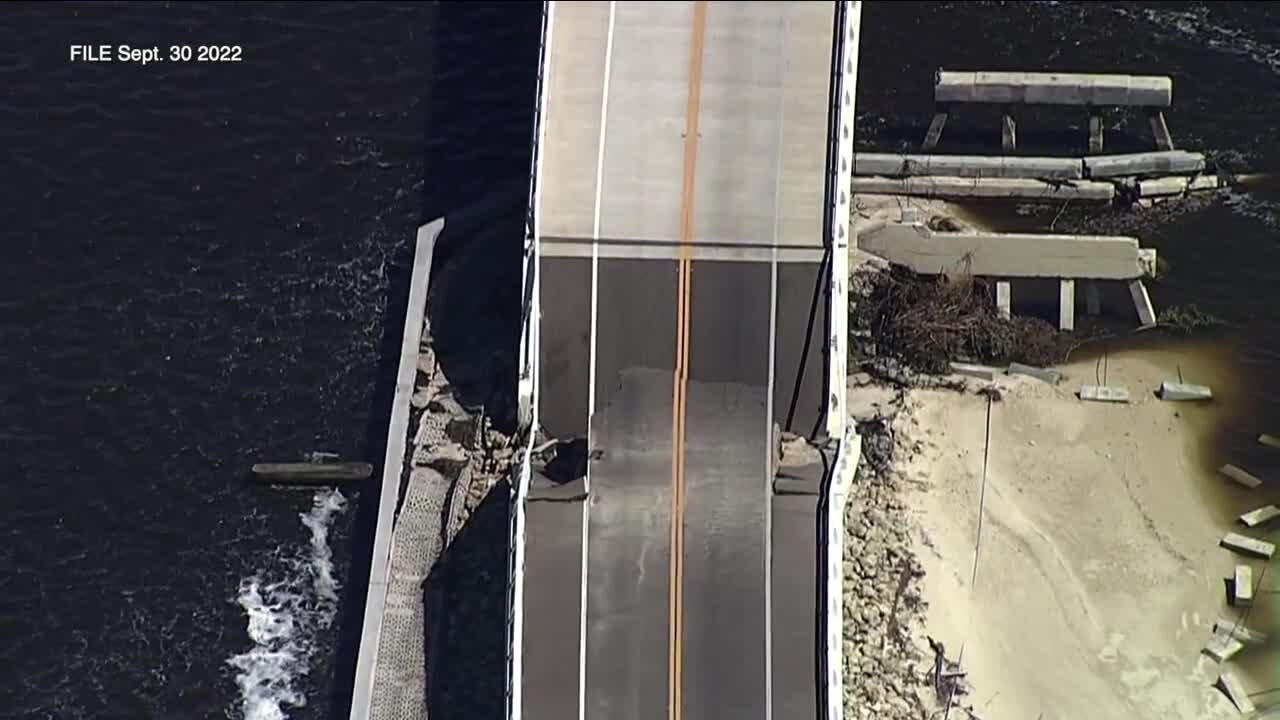 Gov. DeSantis announces temporary repairs to Sanibel Causeway