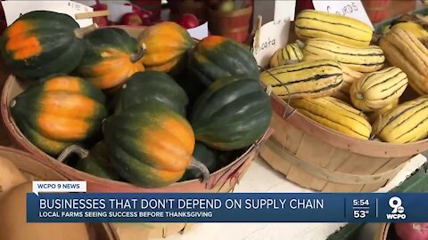 Local businesses thrive by not using clogged supply chain