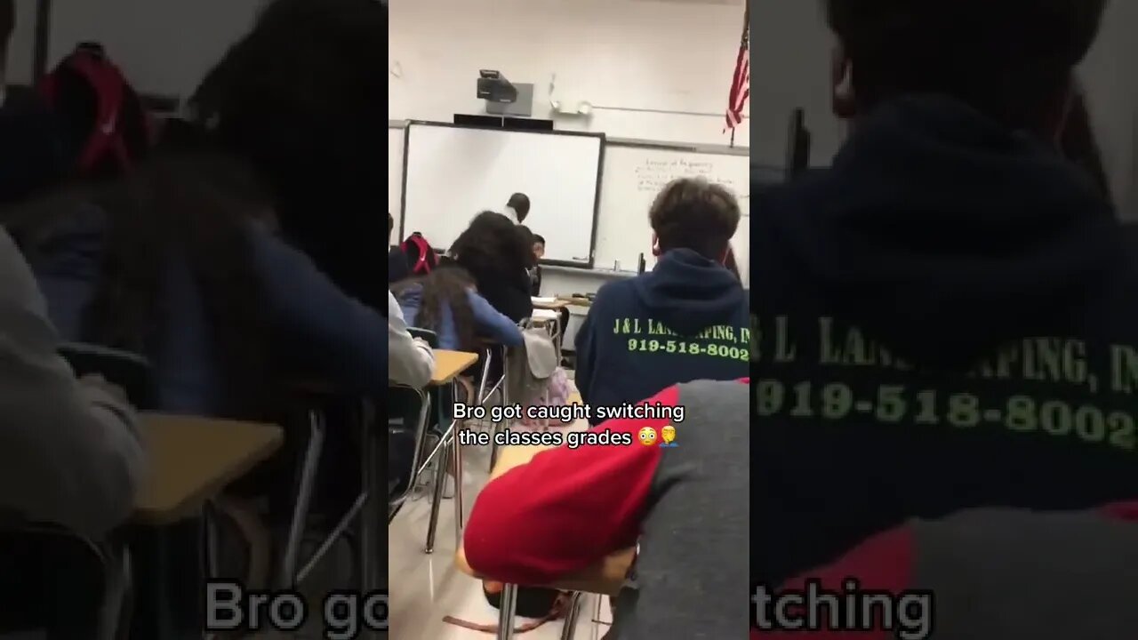 STUDENT CAUGHT CHANGING HIS GRADE MEME | RANDOM ROADHOUSE