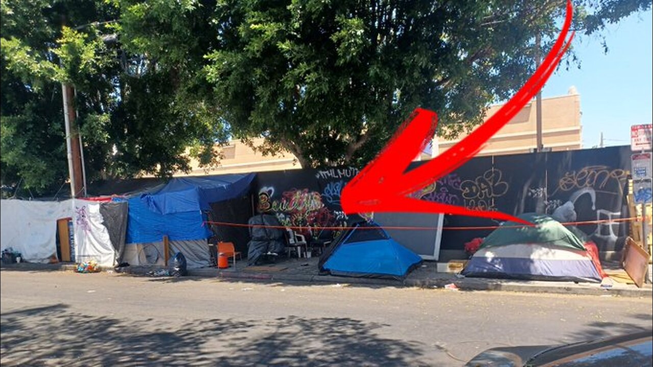 How Bad are the tents in Hollywood?