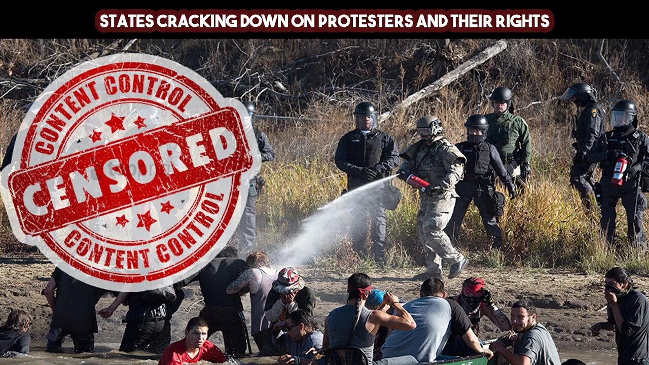 States Cracking Down On Protesters And Their Rights