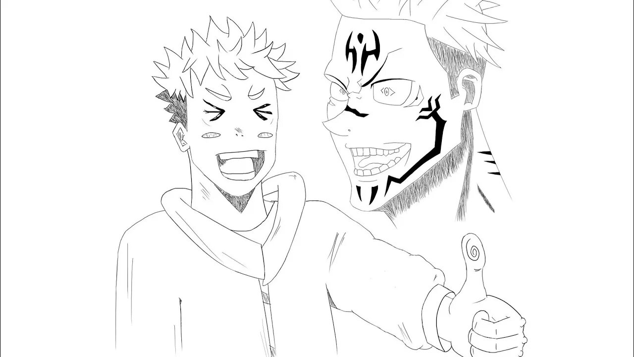 Yuji Tried to Annoy Sukuna #jujutsukaisen #gojo #sukuna #yujiitadori